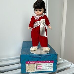 Madame Alexander Red Boy doll, 8 inches, m440